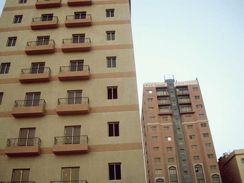 Red Tower Furnished Apartments Mahboula エクステリア 写真